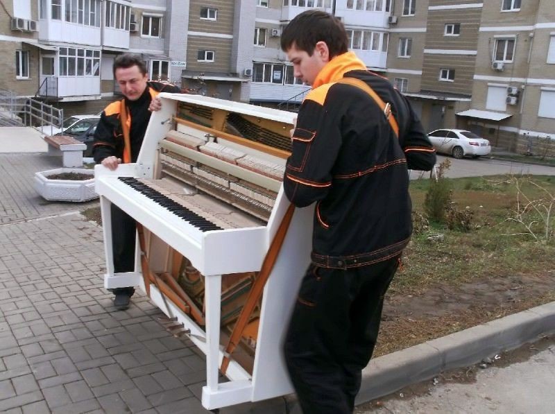 Перевозка пианино и рояля в Екатеринбурге — цена от 820 руб., грузчики, упаковка — Мастер24